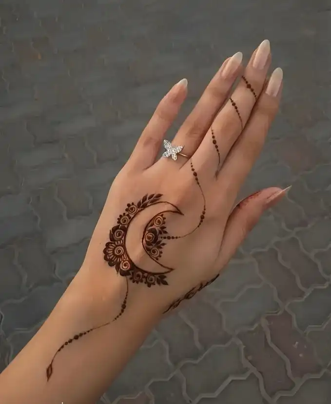 Beautiful Mehndi Design For Eid